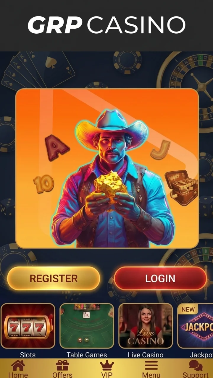 GRP casino mobile app